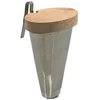 Image de Infuseur À Thé Inox Sven Avec Couvercle Bois Et Crochet Ogoliving