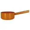 Image de Ector Casserole 16cm Jaune Manche Bois Ogoliving - 7930270