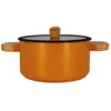 Image de Ogo - faitout 24cm avec couvercle jaune 7930276 - ector 7930276