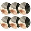 Image de Lot De 6 Assiettes Plates En Grès 26cm Gaia - Novastyl