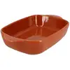 Image de Plat À Four En Grès Terracotta 27x16,5cm Octave - Menastyl