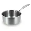 Image de Casserole triply 16cm acier inoxydable fabriquée en france menastyl