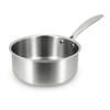 Image de Casserole Acier Inoxydable 18cm - Fait En France - Tous Feux Triply - Menastyl