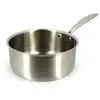 Image de Casserole triply 20cm acier inoxydable fabriquée en france menastyl