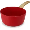 Image de Casserole 18cm Avec Revêtement Céramique Rouge - Tous Feux Colorama - Menastyl