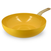 Image de Wok Colorama 28 cm en Aluminium Recyclé Safran MENASTYL
