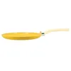 Image de Crêpière - MENASTYL - Colorama - Ø26 cm - Poignée en bakélite - Safran