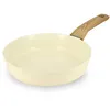 Image de Poêle 20cm Avec Revêtement Céramique Crème - Tous Feux Colorama - Menastyl