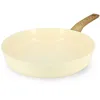 Image de Poêle 28cm Avec Revêtement Céramique Crème - Tous Feux Colorama - Menastyl