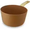 Image de Casserole 20cm Avec Revêtement Céramique Noisette - Tous Feux Colorama - Menastyl
