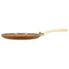 Image de Poêle À Crêpes Menastyl Colorama Noisette 26 Cm Aluminium Induction