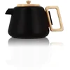 Image de Théière En Fonte Noire Avec Couvercle En Bois 1l Viggo - Ogo Living