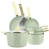 Image de Batterie De Cuisine 7 Pièces En Céramique Céladon - Tous Feux Celadon - Menastyl