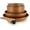 Image de Set de 5 piÈces cuisson en aluminium recyclÉ noisette