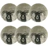 Image de Lot De 6 Coupelles En Porcelaine 14cm Lachat - Novastyl