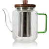 Image de Théière En Verre Et Anse Jade 550ml Karl - Ogo Living