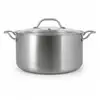 Image de Faitout Acier Inoxydable 24cm - Fait En France - Tous Feux Triply - Menastyl