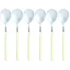 Image de Lot De 6 Cuillères De Table Crème En Acier Inoxydable Colorama - Novastyl