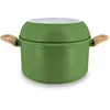Image de Batterie De Cuisine Amovible 8 Pièces Olive En Aluminium Recyclé Colorama - Menastyl