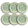 Image de Lot De 6 Coupelles En Faïence Verte 20cm Capria - Novastyl