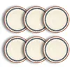 Image de Lot De 6 Assiettes À Pâtes En Faïence Blanche 28cm Amatxi - Novastyl