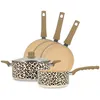 Image de Batterie De Cuisine En Aluminium Recyclé Motif Léopard Leopard - Menastyl