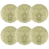 Image de Lot De 6 Assiettes À Dessert Vertes En Grès 20cm Jade - Novastyl