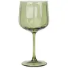 Image de Lot De 4 Verres À Pied En Verre 49cl Verts Riviera - Novastyl