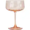 Image de Lot De 4 Coupes En Verre 36,5cl Rose Riviera - Novastyl