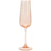 Image de Lot De 4 Flûtes En Verre 24cl Rose Riviera - Novastyl
