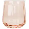 Image de Lot De 4 Gobelets En Verre 52,5cl Rose Riviera - Novastyl