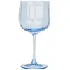 Image de Lot De 4 Verres À Pied En Verre 49cl Bleus Riviera - Novastyl