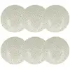 Image de Lot De 6 Assiettes Creuses À Motif En Porcelaine 21cm Jasmin - Novastyl