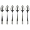 Image de Lot De 6 Cuillères De Table En Acier Inoxydable Louise - Novastyl
