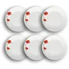 Image de Lot 6 assiettes creuses 20.5cm coquelicot en porcelaine