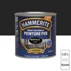 Image de Peinture - JULIEN - Hammerite fer martelé - 0.25 L - Noir - Brillant