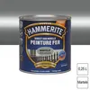 Image de Peinture - Hammerite - Fer martelé - Gris argent - 025l - Brillant