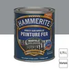 Image de Peinture - Hammerite - Fer martelé - Gris ardoise - 0.75L - Brillant