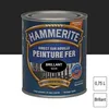 Image de Peinture - JULIEN - Hammerite - 0.75 L - Noir - Brillant - Glycérophtalique