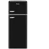 Image de Réfrigérateur rétro années 50 Amica AR7252N noir A++ - 2 portes - 245L - Dégivrage automatique