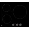 Image de Amica - table de cuisson induction 58cm 3 feux 5500w noir aim3530 - AIM3530