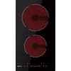 Image de Amica Av2527 Plaque Noir Intégré 29 Cm Céramique 2 Zone(s)
