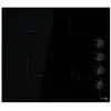 Image de Table Vitrocéramique - Favm3540 - 4 Plaques De Cuisson - Noir - 56 Cm X 49 Cm