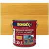 Image de Bondex - lasure 8 ans - indice 30 - chene clair - satin - 2,5l