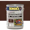 Image de Lasure opaque Très haute protection - Brun RAL 8011 satin - BONDEX - 5 L