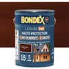 Image de Lasure 2 en 1 Haute protection - Chêne foncé satin - BONDEX - 5 L