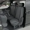 Image de Housse de siège auto - DBS - PEUGEOT Expert / CITROËN Jumpy - Gris - Compatible airbag - Sur mesure