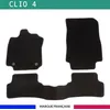 Image de Tapis de voiture - Sur Mesure pour CLIO 4 (2012 - 2019) - 3 pièces - Tapis de sol antidérapant pour automobile