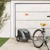 Image de RemiseTransport Chiens/Chats/ Remorque de vélo - JMS - pour animaux de compagnie gris MAIOSN2025 8893993