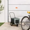 Image de RemiseTransport Chiens/Chats/ Remorque de vélo - JMS - pour animaux de compagnie gris et noir MAIOSN2025 4953318